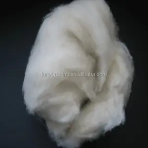 Gekamd fijne schapen kasjmier wol fiber
