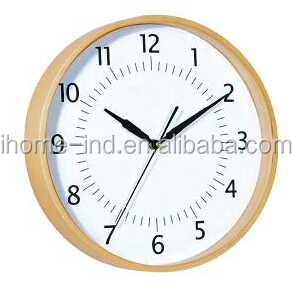 Decorador de interiores casa alarma reloj de madera artesanias de madera relojes de pared - Product Image 2