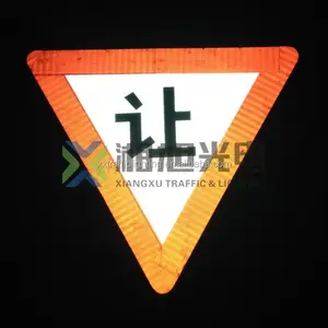 China alibaba supplier road hazard car warning signs/traffic warning sign
