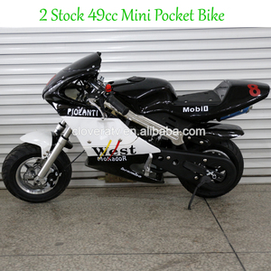Mini <span class=keywords><strong>moto</strong></span> <span class=keywords><strong>chopper</strong></span> super compacte 49CC Pocket Bike pour enfants - Product Image 3