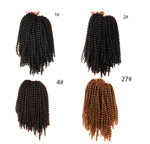ขายร้อนฮูโต๋ผมสิ่งที่แนบมาฤดูใบไม้ผลิ twist crochet hair - Product Image 5
