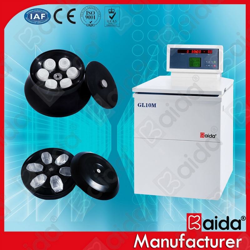 GL10M Ультра большого объема охлаждаемой центрифуге банков крови