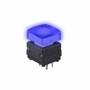 Lakeview PLD OFF - ON Momentary RGB LED Illuminated Push Button Switch