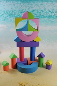 Fashion made blocks plastic building toy - Product Image 3