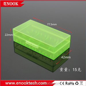 18650 soporte de la batería 2 unids 18650 li-ion recargable caja de la batería en gran stock - Product Image 2