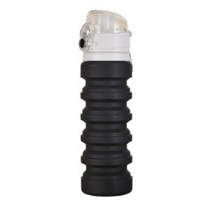 Nieuwe Ontwerp Sport <span class=keywords><strong>Water</strong></span> Fles Bpa Gratis Met Siliconen, Opvouwbare Shaker <span class=keywords><strong>Water</strong></span> Fles <span class=keywords><strong>500Ml</strong></span> - Product Image 1