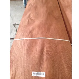 Chapa de Madera de Sapeli Tradicional en Rodajas, Chapa Natural de 0.42mm de Espesor, Grado A para Muebles y Decoración - Product Image 1