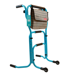 วอล์คเกอร์อลูมิเนียมอัลลอยด์พับได้ปรับความสูงได้สำหรับใช้ในบ้านการบำบัดฟื้นฟู - Product Image 1