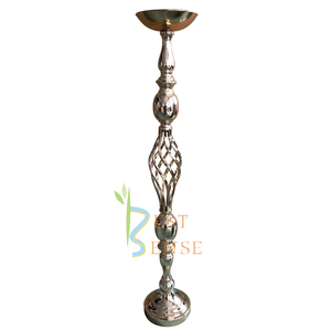 Centrotavola alta in metallo <span class=keywords><strong>da</strong></span> sposa <span class=keywords><strong>da</strong></span> 80cm per decorazioni per eventi di festa nome del prodotto - Product Image 2