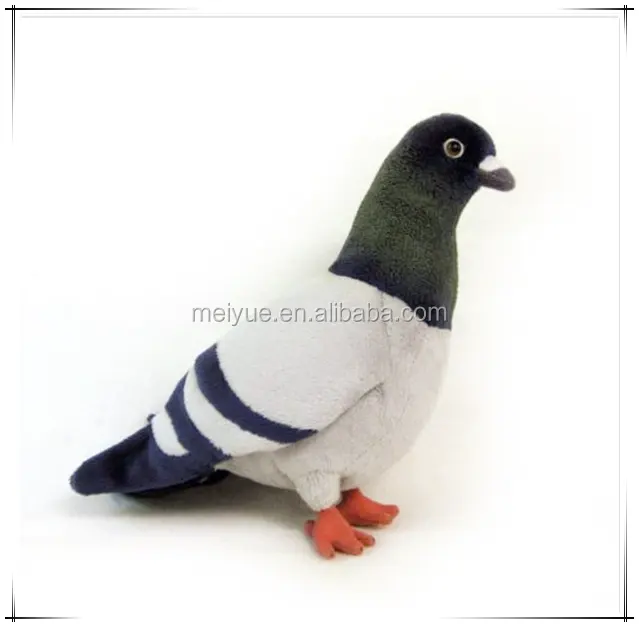 12 Gemischte Fliegende Plastikvögel Tierfigur Kinder Spielzeug Taube Papagei 
