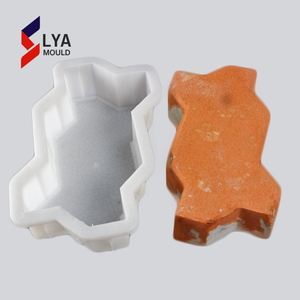 Finitrice di Plastica Pavimentazione Blocco di Gomma Fare Prefabbricati In Calcestruzzo Pavimentazione Lastra Stampo Pavimenta Stampi in Pietra Per La Produzione di Piastrelle - Product Image 3