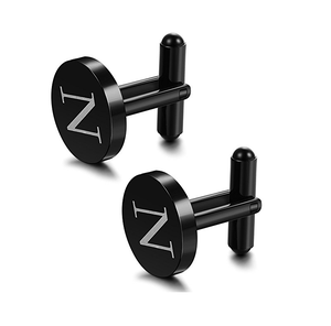 Nouvelle conception Boutons de manchette personnalisés en acier inoxydable pour mariage, cadeaux pour le père de la mariée, boutons de manchette pour <span class=keywords><strong>papa</strong></span> - Product Image 4