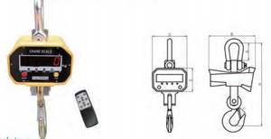 Heavy Duty OCS Model Digital Crane <strong>Scales</strong> Weighing <strong>Scale</strong> <strong>Hanging</strong> <strong>Scale</strong> 1 Ton 2 Ton 3 Ton 5ton 10ton with Wireless Remote Control - Product Image 5