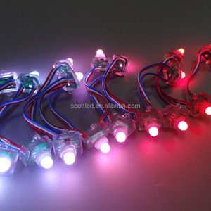 Waterproof IP68 <strong>DV5</strong> 12MM UCS1903 led pixel light round /square shape - Product Image 5