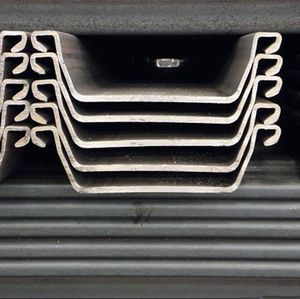 แผ่นเหล็กแผ่นเหล็กเสียบเข้าด้วยกันคุณภาพสูง แผ่นเหล็กแผ่นเหล็กเสียบเข้าด้วยกันคุณภาพสูงสำหรับประตูกั้นน้ำท่วม - Product Image 1