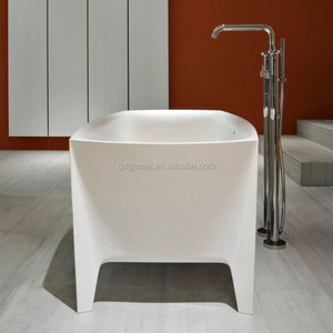 Baignoire autoportante en pierre artificielle de style américain Offre Spéciale, baignoire en pierre artificielle de Surface solide avec fo au prix de gros - Product Image 5