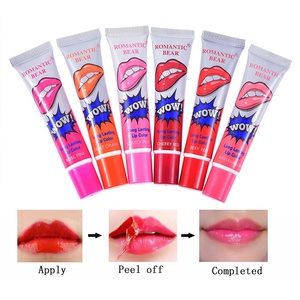 Son Môi Không Thấm Nước Bán Chạy Nhãn Hiệu Nổi Tiếng Beauty Red Wow Trang Điểm Matte Peel Off Impermeavel Lip Gloss Mỹ Phẩm - Product Image 6