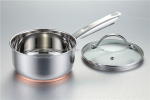 8 unids utensilios de cocina de acero inoxidable con fondo de cobre cazuela cacerola - Product Image 3