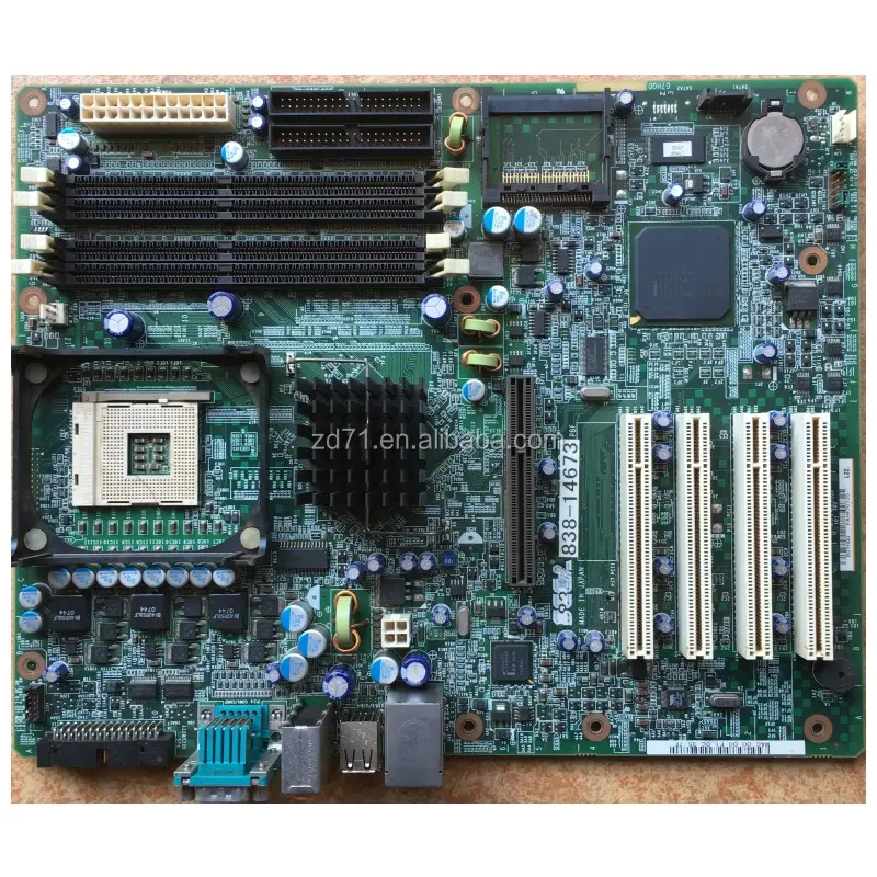 838-14673 838-14487 socket 478 산업 motherboard 대 한 SEGA 1.6g 의 CPU Card 테스트 working