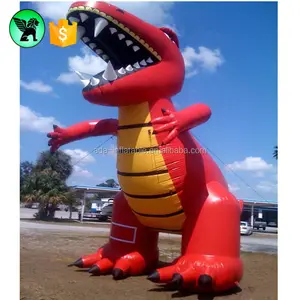 Giant Crocodile Inflatable , Event Parade Inflatable Animal Customized Crocodile Replica A2163