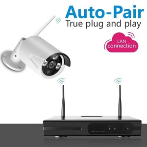 <span class=keywords><strong>Seguridad</strong></span> inalámbrica WiFi sistemas de vigilancia HD 720 p interior/al aire libre Bullet cámaras IP - Product Image 2