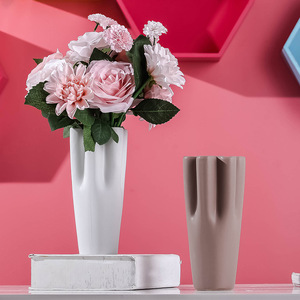 Únicos Flor de cerámica Floral decorativo florero para <span class=keywords><strong>la</strong></span> decoración de mesa de contenedor de <span class=keywords><strong>la</strong></span> planta florero de cerámica Bud - Product Image 5