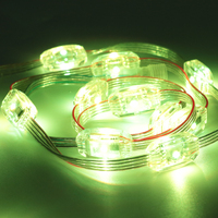 Bande lumineuse Led 3D imperméable à 360 degrés, 5050 pixels, couleur changeante, éclairage de sapin de noël
