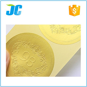 Característica estampable y Certificados de Uso Pegatinas de papel de Aluminio - Product Image 2