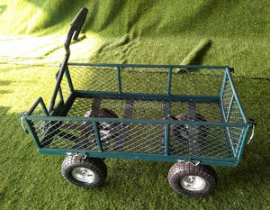 Chariot pliable à quatre roues, chariot de jardin, en solde - Product Image 2