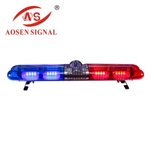 Barra de luces led estroboscópica de advertencia para coche, TBD-GA-2000H, rojo y azul, sirena de patrulla - Product Image 1