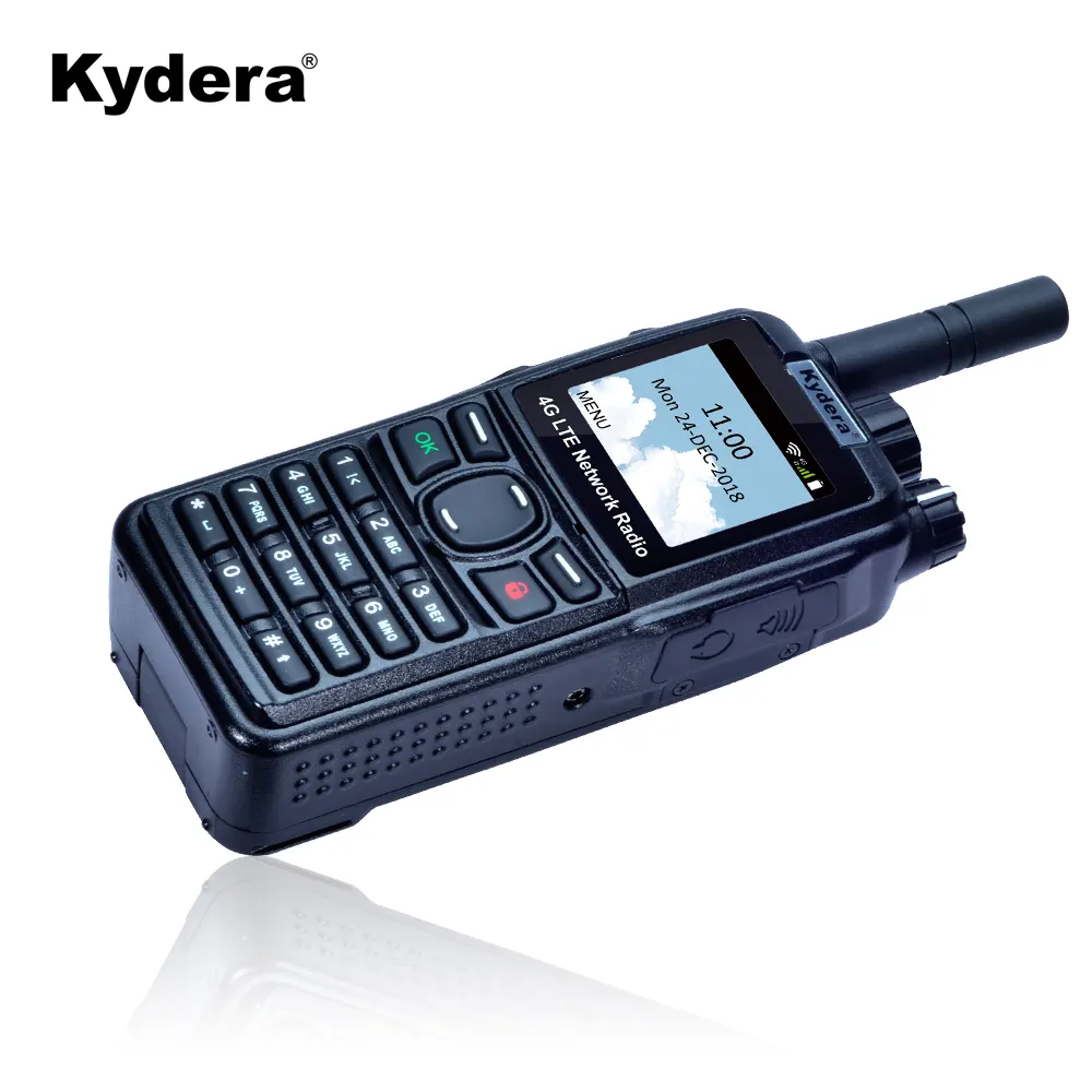 LTE-880G portatile 4g android radio con sim card telefono cellulare Kydera con interurbano <span class=keywords><strong>woki</strong></span> toki