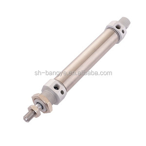 Bangye marca ISO 6432 de acero inoxidable no reparable ronda Mini cilindro con cojín MIC 20-25 - Product Image 1