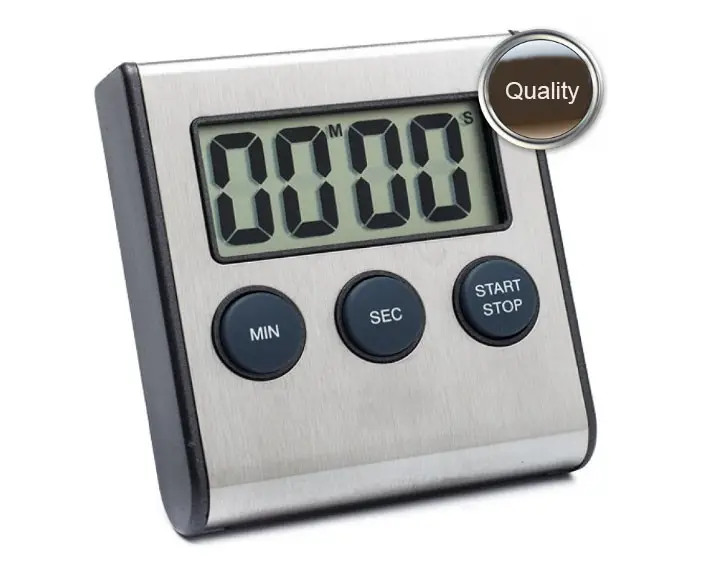 Strong Magnetic Back Loud Alarm Digital Food Countdown Count Up Kitchen Timer for Cooking