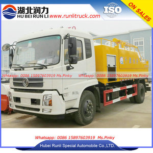 Camion per Pulizia Fognature con Aspirazione 8000 Litri, Idropulitrice ad Alta Pressione, Miglior Prezzo - Product Image 2