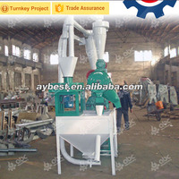 Meilleur prix pour moulin à farine de blé d'usine, petite machine à moudre la farine de blé automatique