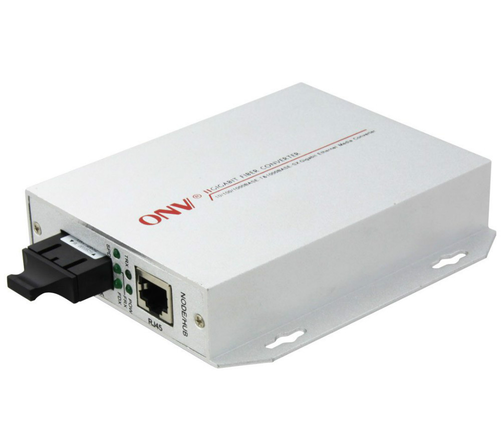 Оптический конвертер power over Ethernet 10/100/1000M IEEE802.3af - ONV POE-33001FG