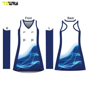 Girls Custom Pattern Netball Dresses