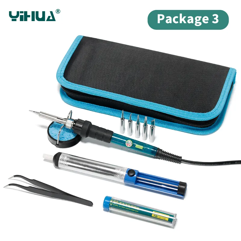 YIHUA947-III 60W Fer À Souder outils kit fer à souder électrique ensemble