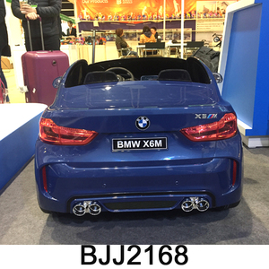 2018 nueva llegada X6M licencia grande asiento doble coche eléctrico niños paseo en 12 V - Product Image 3