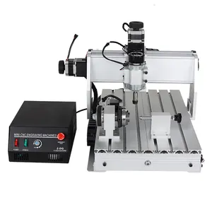 תחביב 4 צירים cnc חמה למכירה מיני נתב מכונת 3040Z-DQ CNC PCB