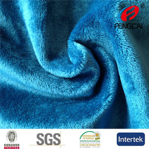 Haining Fengcai enfoque en alta calidad warp knitting 2 MM velboa EF tela para juguete - Product Image 1