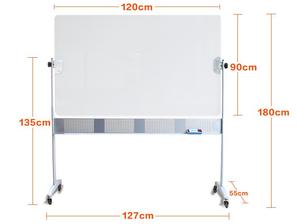 Doble cara magnética <span class=keywords><strong>de</strong></span> borrado en seco <span class=keywords><strong>pizarra</strong></span> <span class=keywords><strong>de</strong></span> <span class=keywords><strong>vidrio</strong></span> - Product Image 5