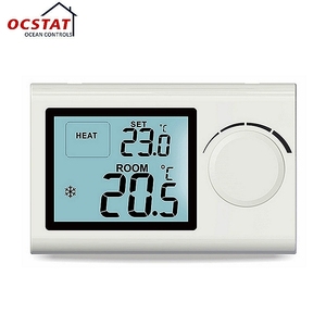 गैर से प्रोग्राम वायरलेस आरएफ स्मार्ट डिजिटल हीटिंग कक्ष थर्मोस्टेट - Product Image 2
