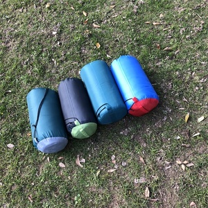 Easy use green blue <strong>yellow</strong> lightweight inflatable air <strong>sleeping</strong> <strong>bag</strong> - Product Image 2