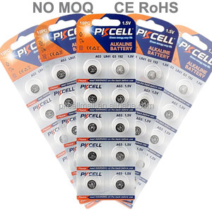 Vendita calda PKCELL secco batteria a bottone <span class=keywords><strong>AG3</strong></span> 1.5 V <span class=keywords><strong>lr41</strong></span> batteria per calculator vigilanza - Product Image 2