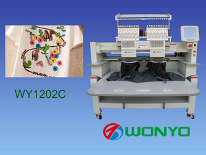 bordado de la máquina de coser equipo a la venta dos cabezal de la máquina de bordado Wonyo WY902C hecho en China de buena calid - Product Image 3
