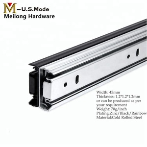 Meilong Hardware, nuevas piezas <span class=keywords><strong>de</strong></span> deslizamiento <span class=keywords><strong>de</strong></span> cajón <span class=keywords><strong>de</strong></span> armario <span class=keywords><strong>de</strong></span> cocina Premium/riel <span class=keywords><strong>de</strong></span> cajón/tobogán <span class=keywords><strong>de</strong></span> <span class=keywords><strong>dibujo</strong></span> - Product Image 1