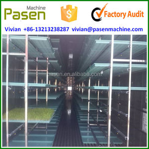 Trang trại Sử Dụng Hệ Thống Thủy Canh Màu Xanh Lá Cây Thức Ăn Gia Súc Nảy Mầm Phát Triển Máy Màu Xanh Lá Cây Cỏ Máy Làm - Product Image 4