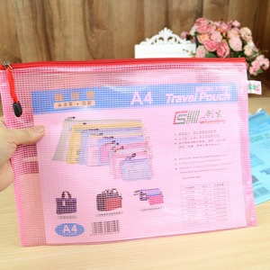 High Quality Waterproof Clear PVC <strong>A4</strong> <strong>File</strong> Document <strong>File</strong> Bag for Bill Invoice Note <strong>File</strong> - Product Image 2