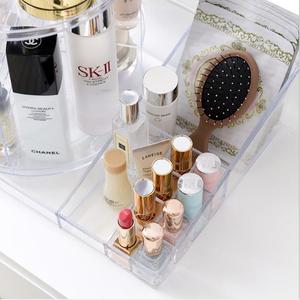 Heiße Produkte <span class=keywords><strong>DIY</strong></span> Grad rotierende Acryl Kosmetik Schublade Kunststoff Organizer Make-up Lagerung - Product Image 3